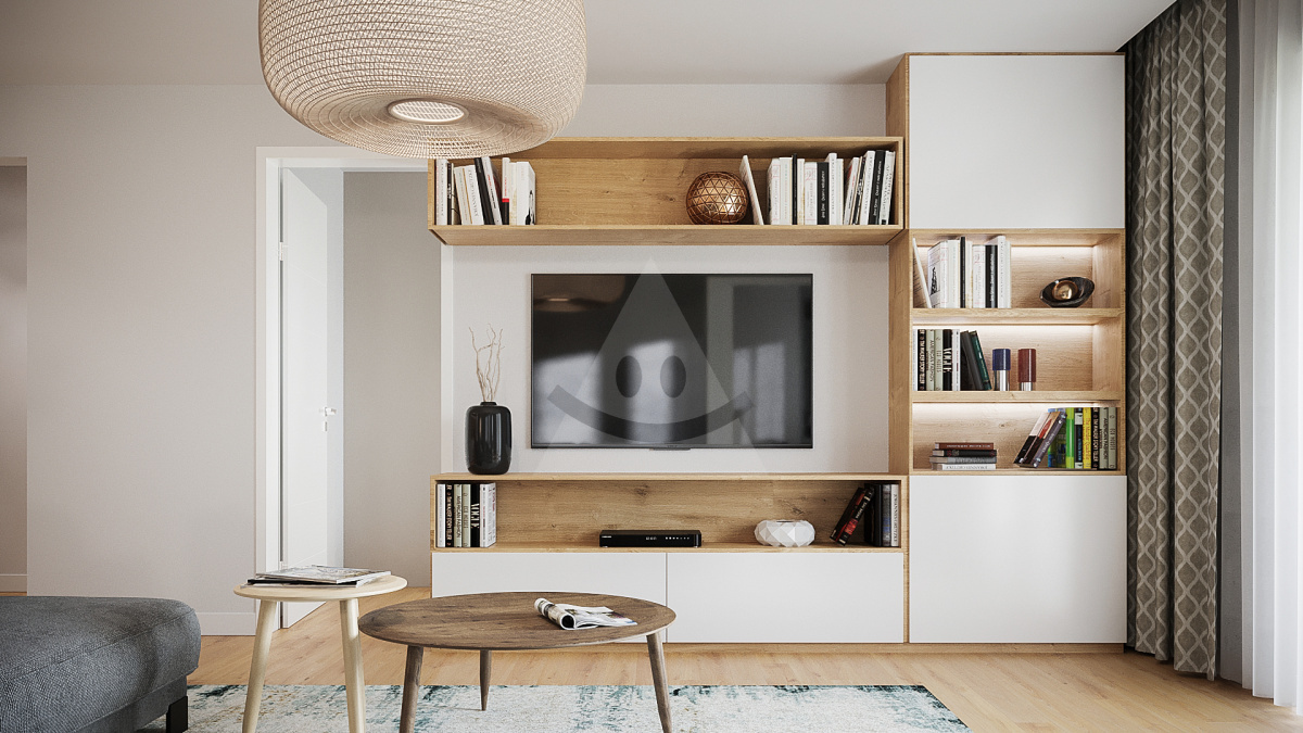 Na predaj 2-izbový zariadený byt v Danubia residence