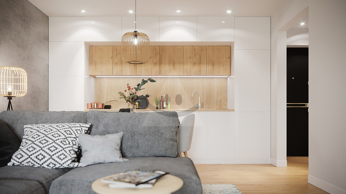 Na predaj 2-izbový zariadený byt v Danubia residence