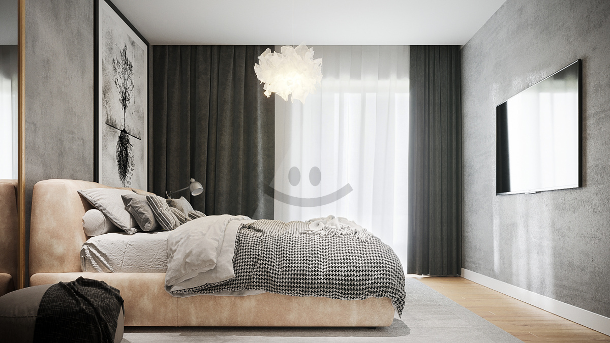 Na predaj 2-izbový zariadený byt v Danubia residence