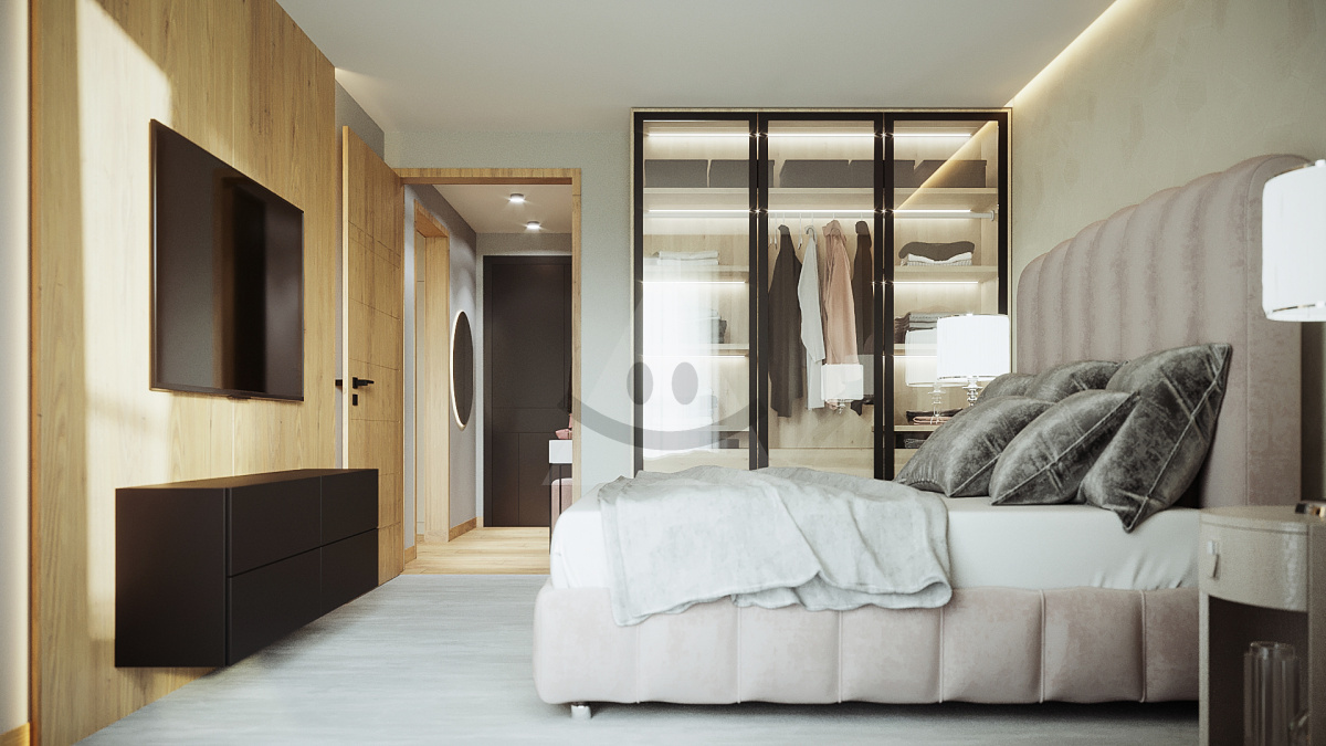 Na predaj moderný kompletne zariadený 2-izbový byt v novostavbe