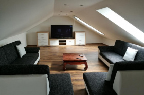 Low-energy luxury attic apartment in Nesvady